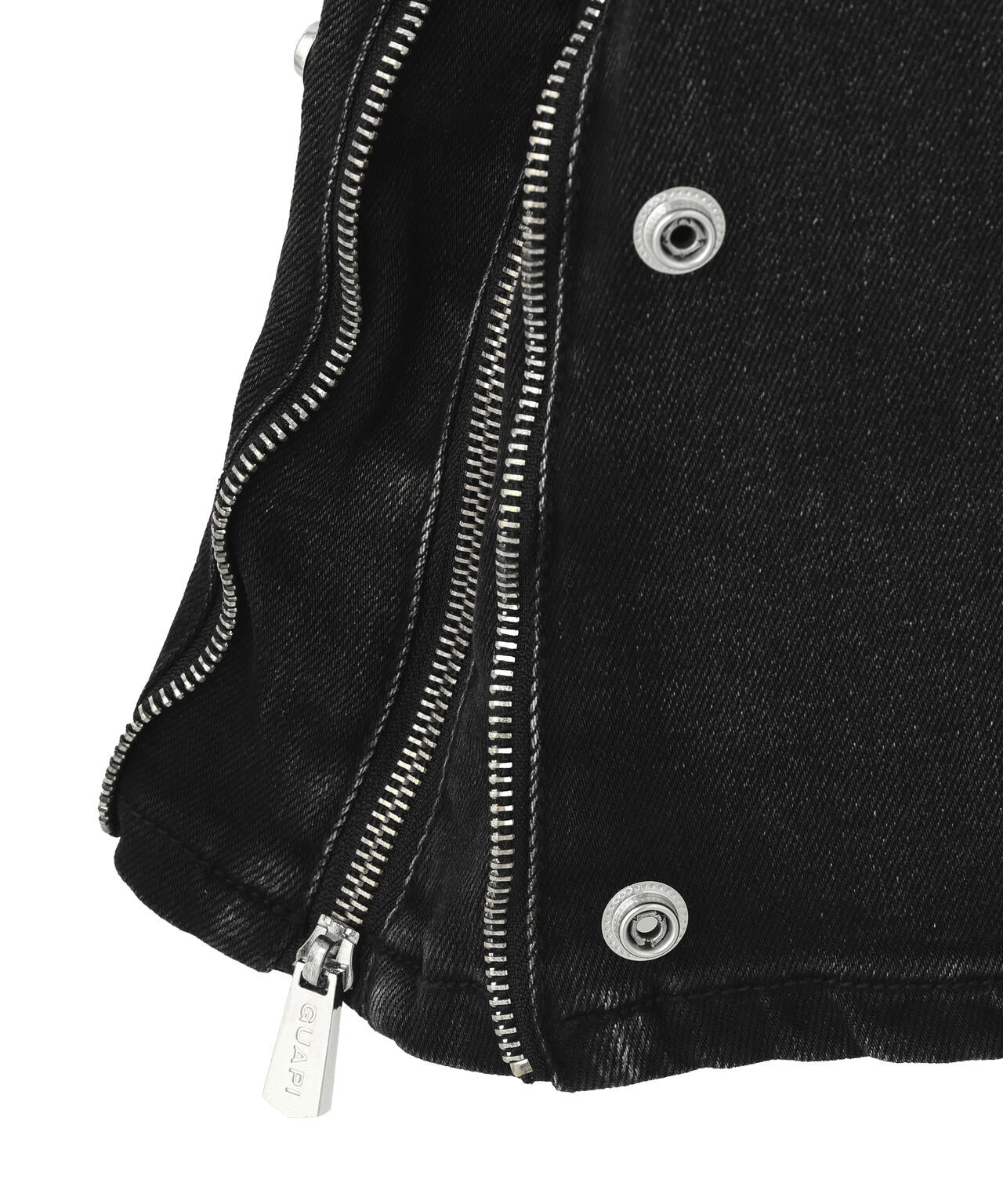 GUAPI/グアピ/Vintage Black Steel Plate Denim