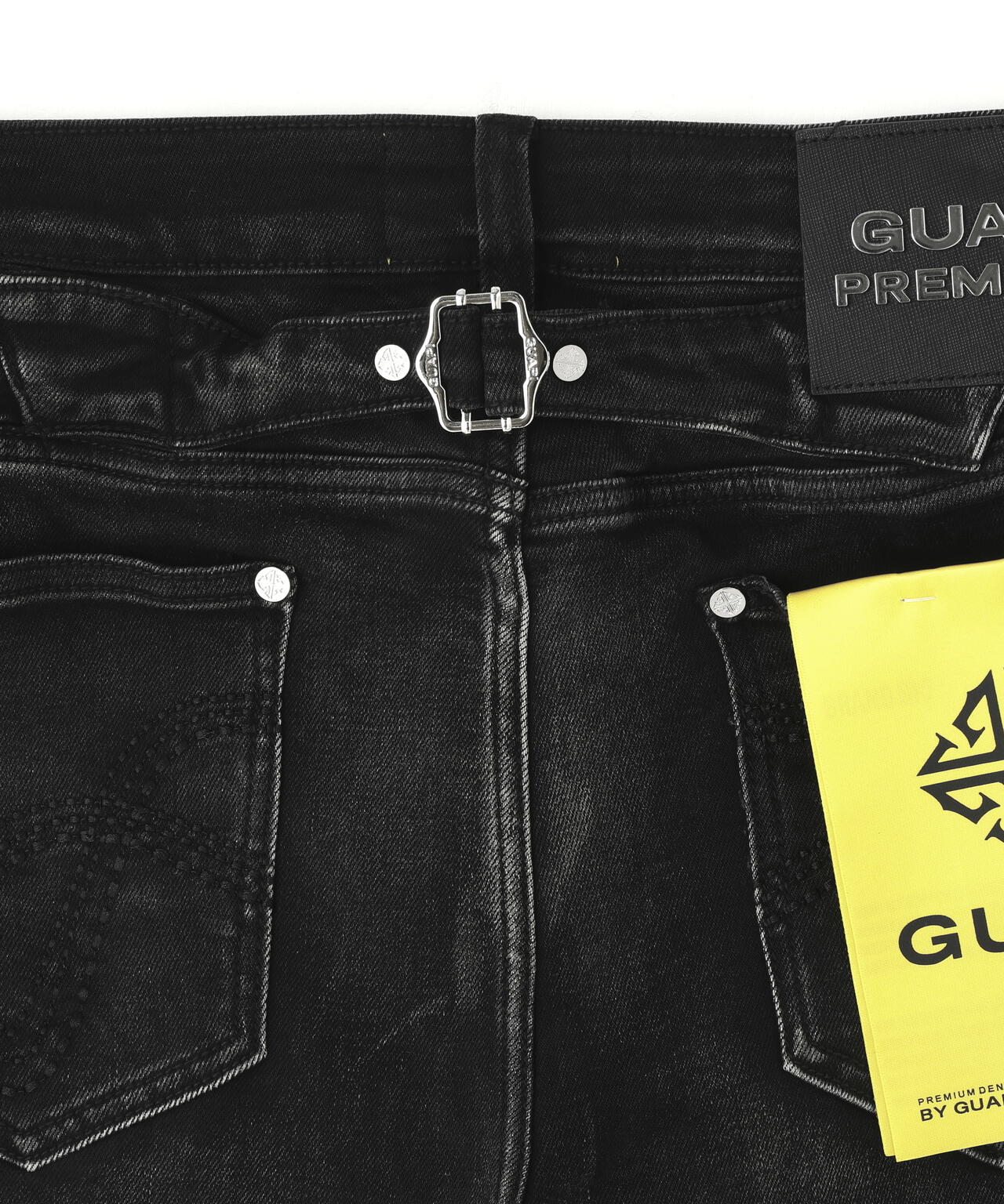GUAPI/グアピ/Vintage Black Steel Plate Denim