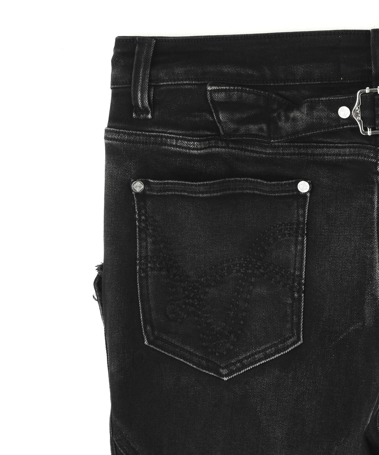 GUAPI/グアピ/Vintage Black Steel Plate Denim