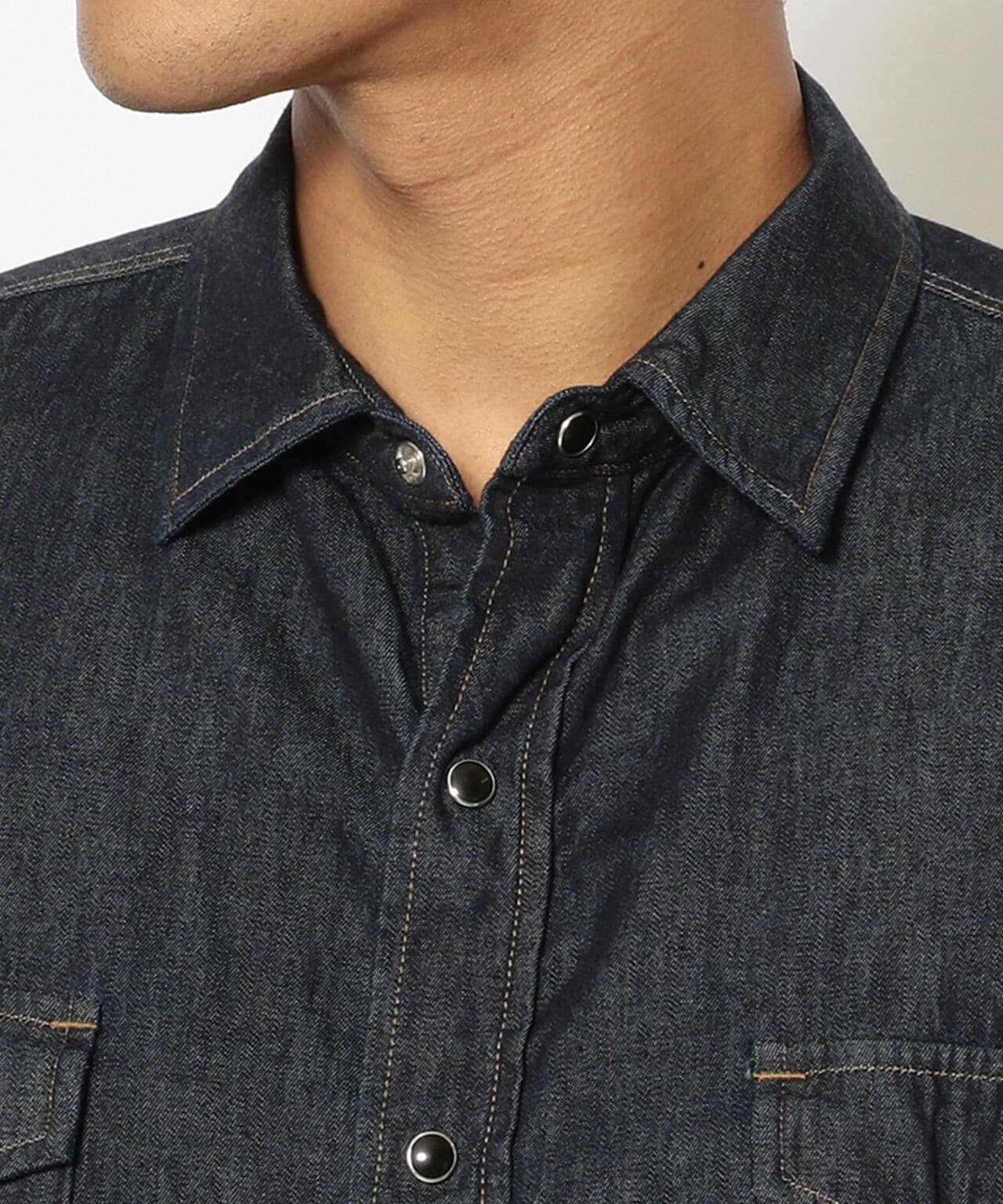 MINEDENIM(マインデニム)DENIM WESTERN SHIRTS/デニムウエスタンシャツ