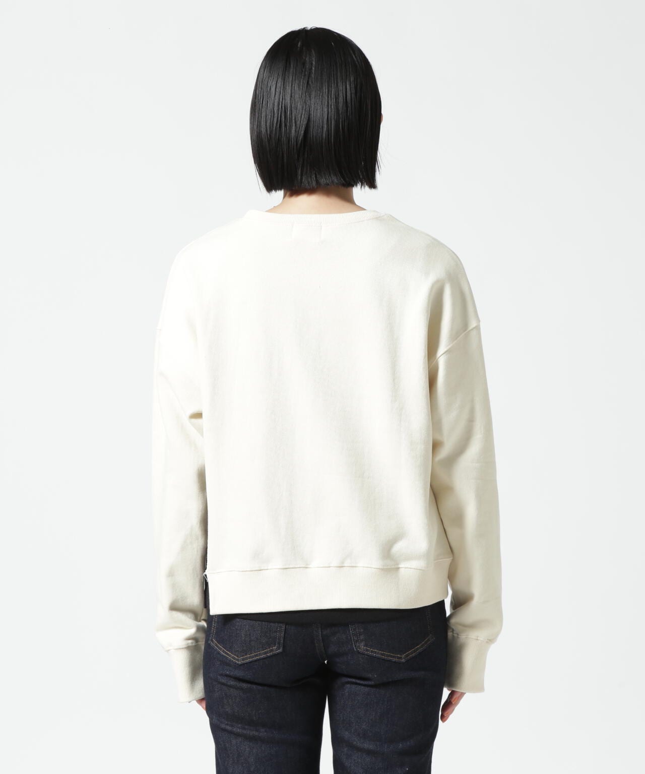 DROIT BELLO(ドロイトベロ) 裏毛カッティングプルオーバー