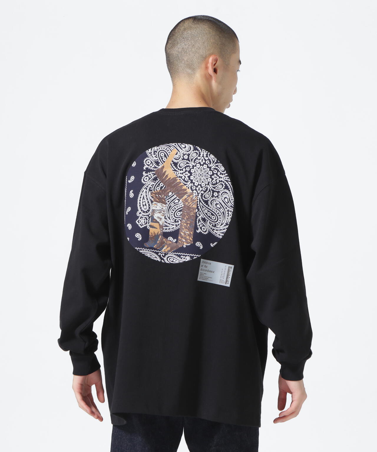 Children of the discordance/BANDANA PATCH WORK TEE