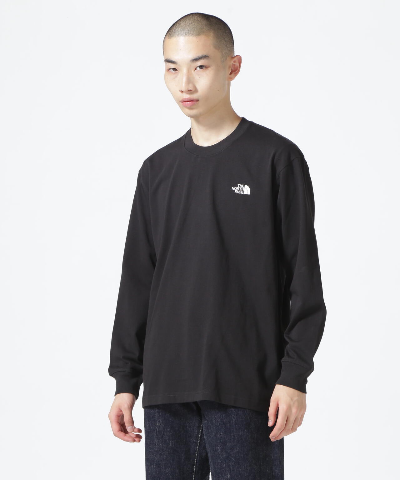 THE NORTH FACE (ザ・ノース・フェイス)L/S Back Square Logo T
