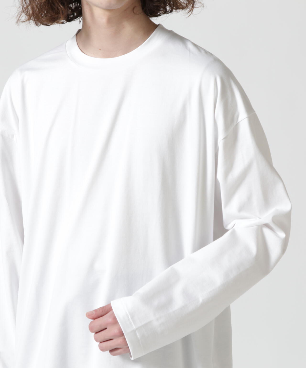 ATON (エイトン)SUVIN60/2 | OVERSIZED L/S T-SHIRT