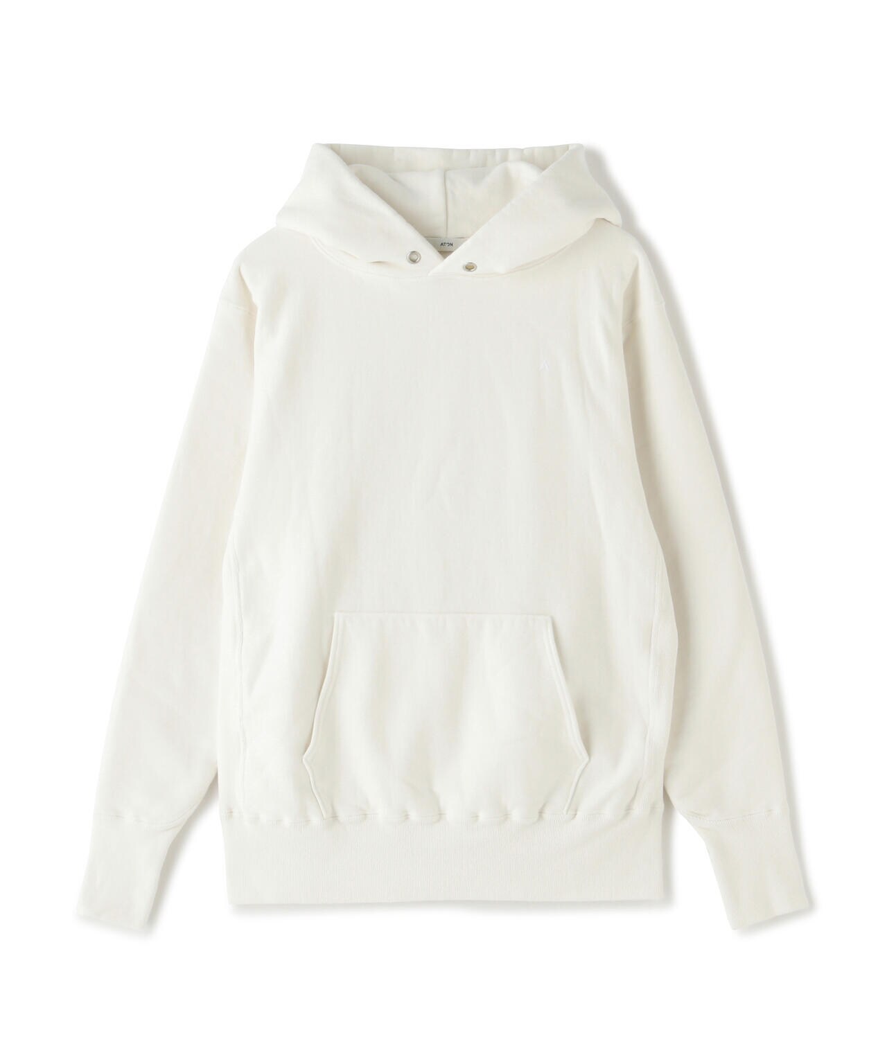 ATON (エイトン) GARMENT DYE URAKE | HOODIE