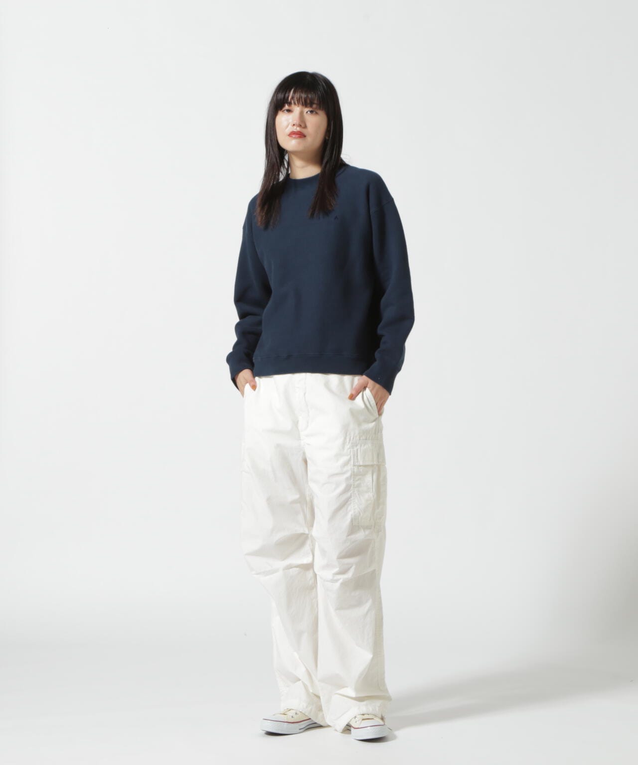 ATON (エイトン)x B'2nd 別注GARMENT DYE URAKE | OVERSIZED SWEAT SHIRT/ユニセックス