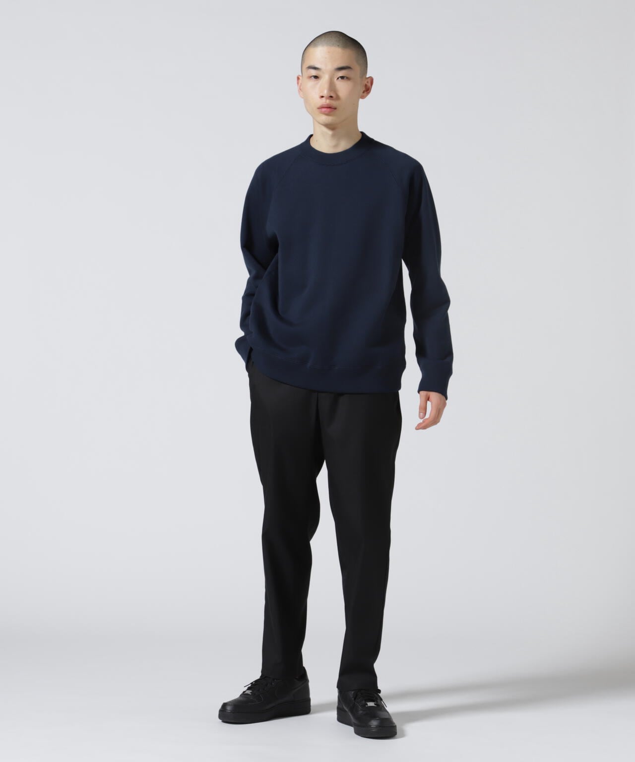 ATON (エイトン)ZERO TSURI URAKE CREWNECK PULLOVER