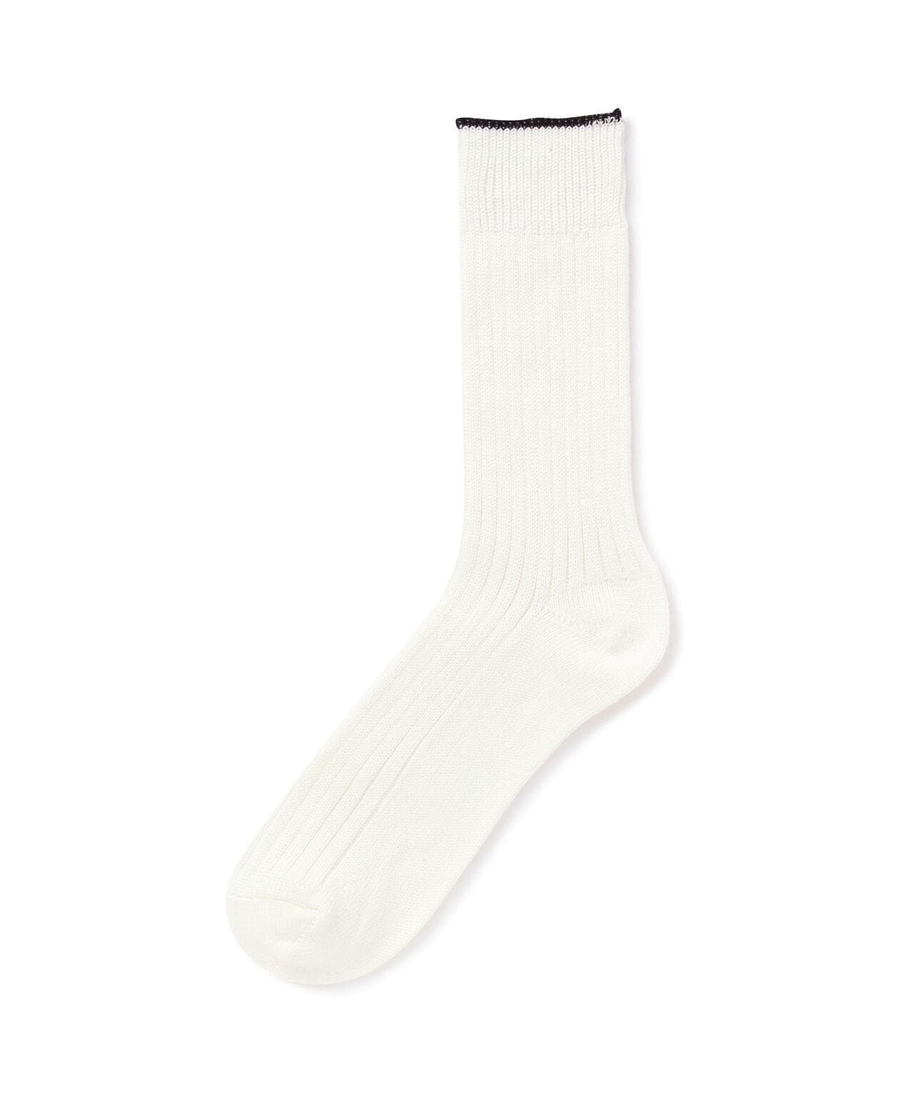 MARCOMONDE(マルコモンド)@military cotton ribbed socks(mens)