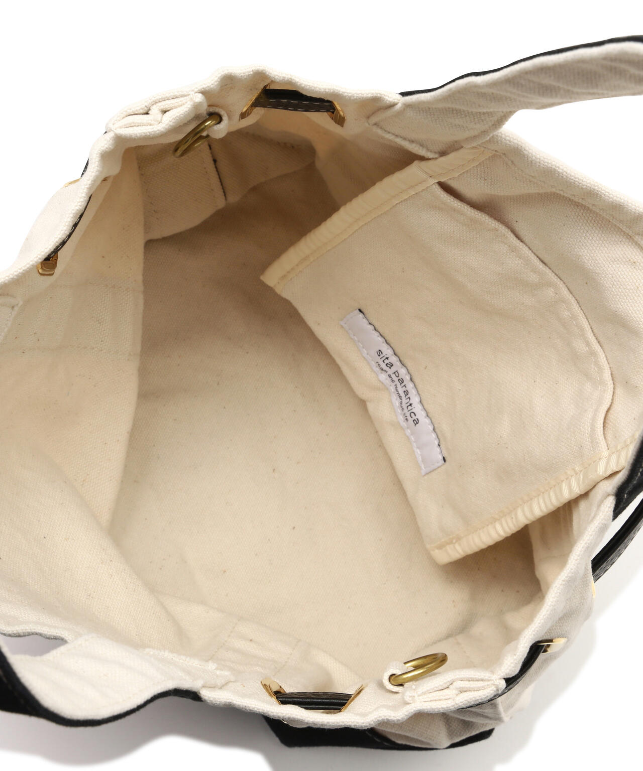 SITA PARANTICA(シータ パランティカ)COTTON CANVAS TOTE S/SP-BTB02_S/トートS