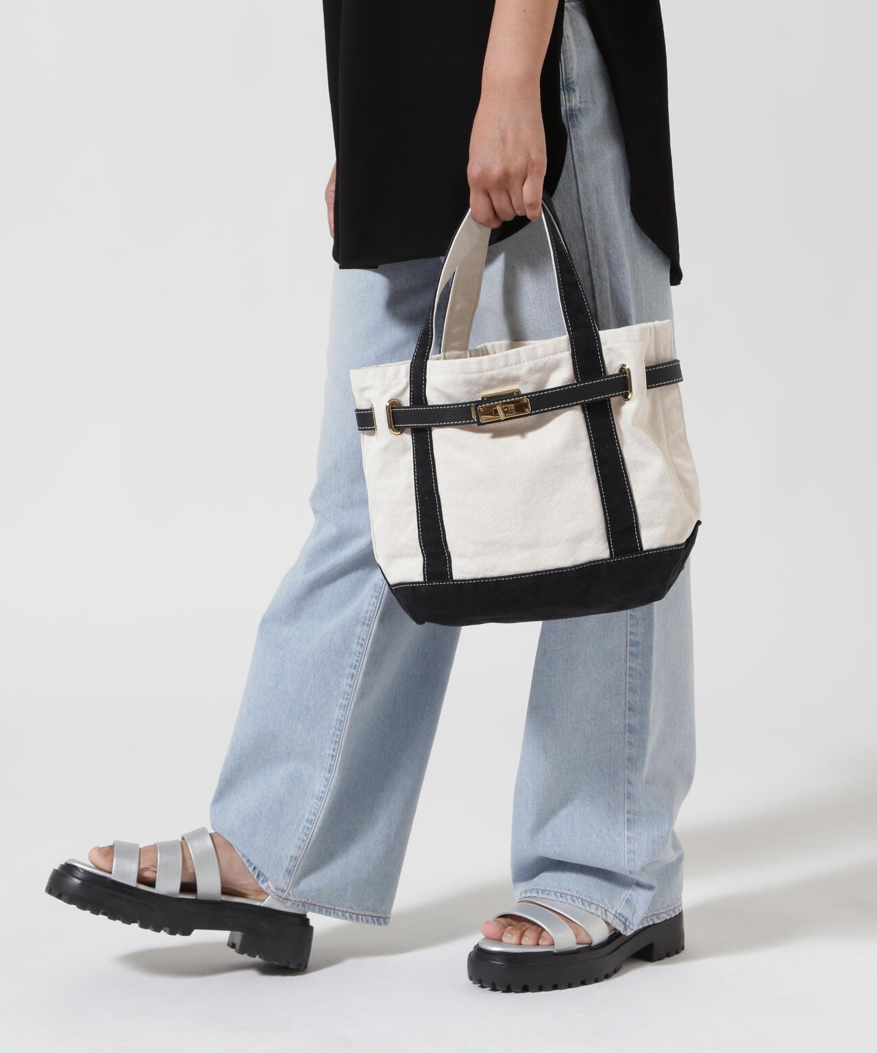 SITA PARANTICA(シータ パランティカ)COTTON CANVAS TOTE S/SP-BTB02_S/トートS