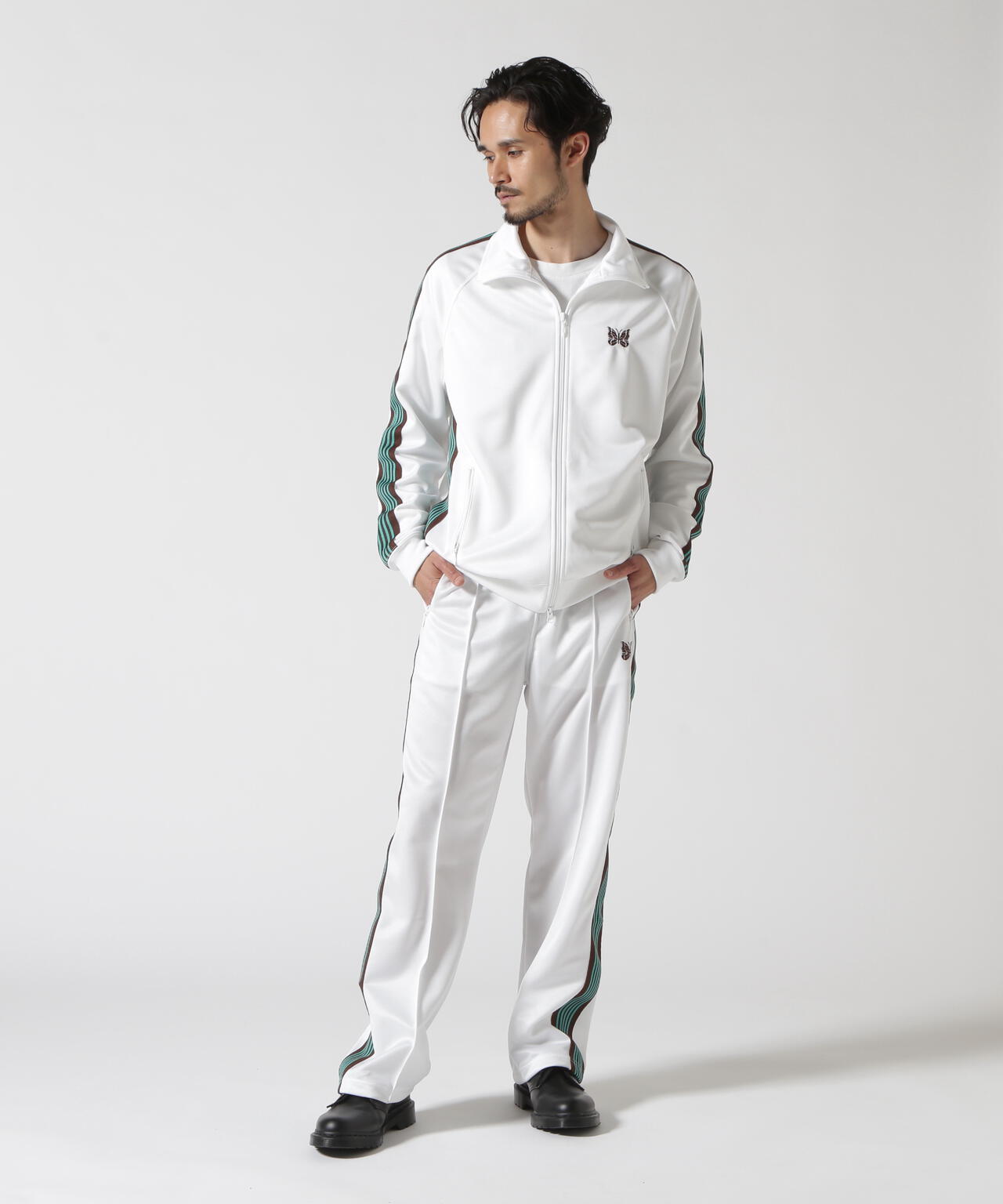 NEEDLES / 別注Track Pant - Poly Smooth