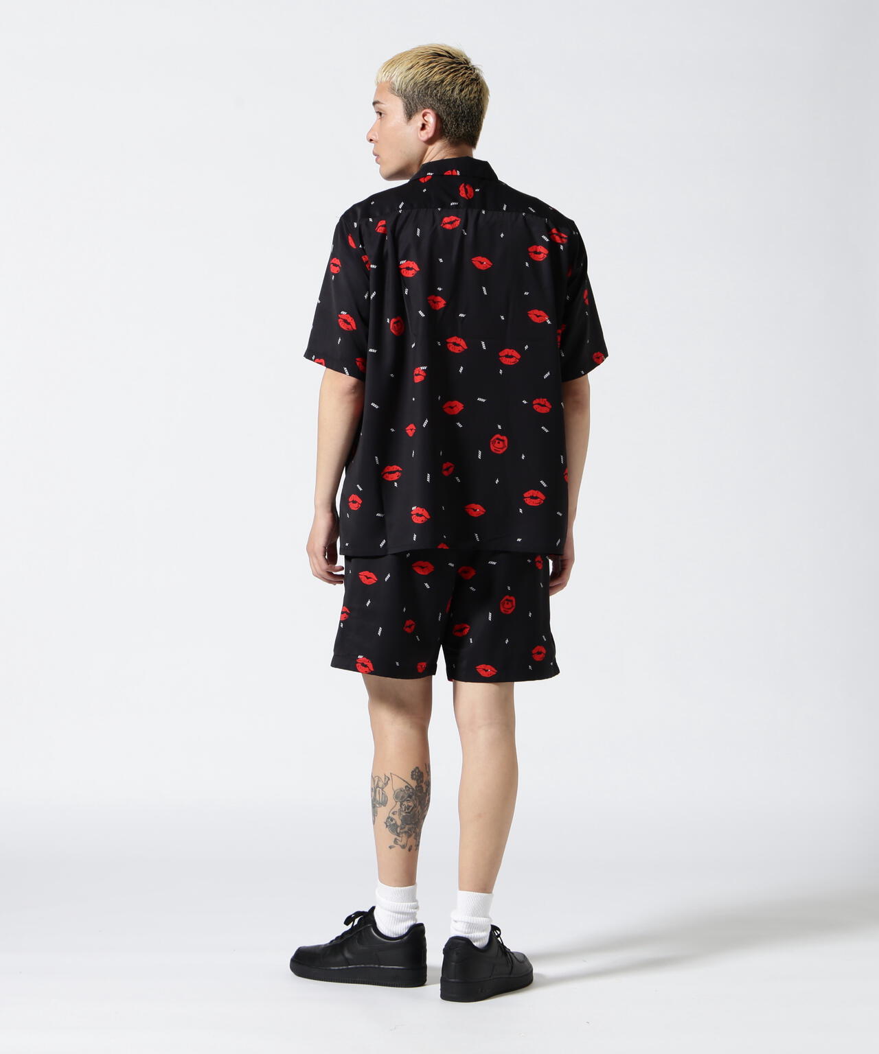LUSOR(ルーソル)lips Aloha Shirt リップスアロハシャツ