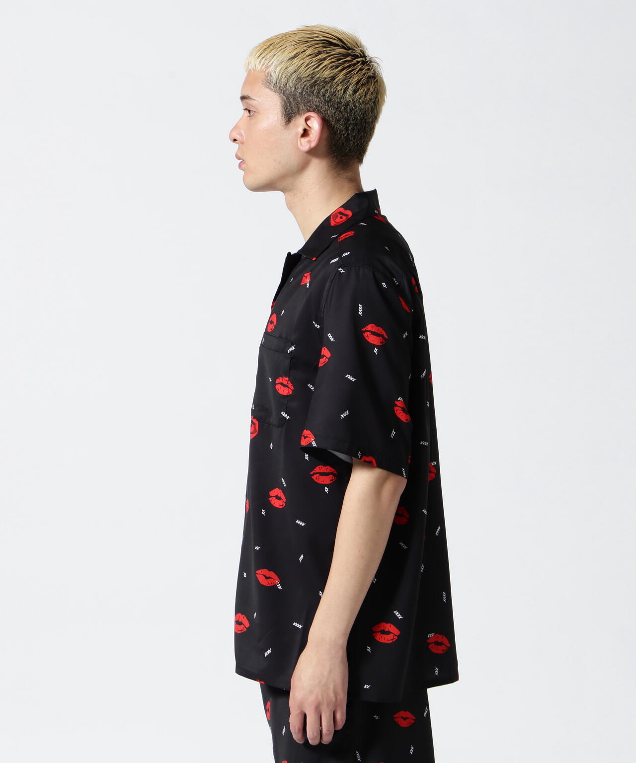 LUSOR(ルーソル)lips Aloha Shirt リップスアロハシャツ