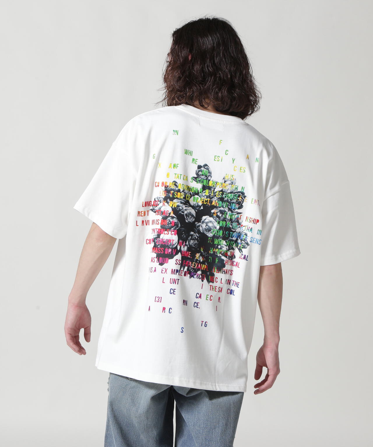 A4A/エーフォーエー/ROSE SST ローズ ショートスリーブTシャツ