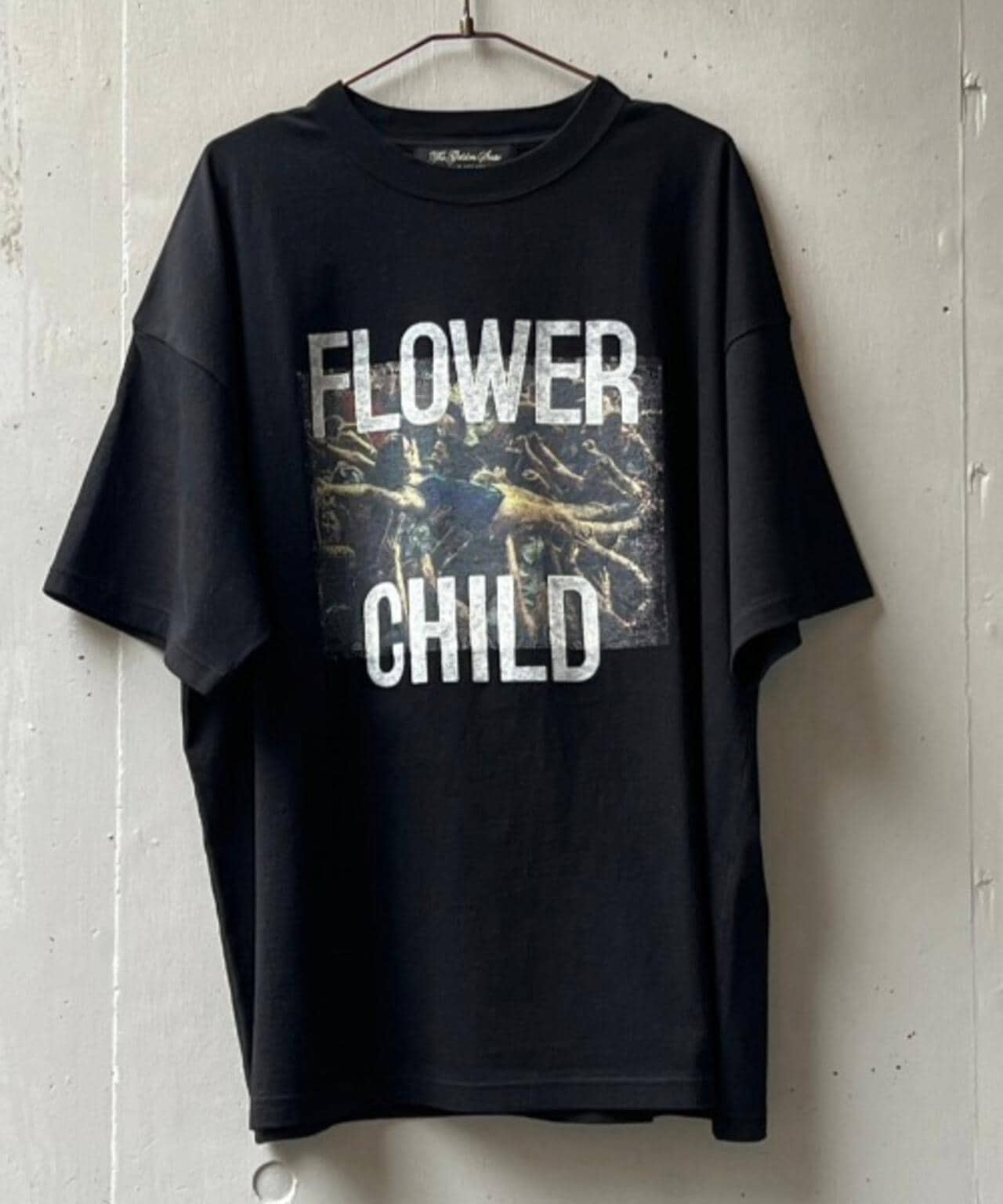 REMI RELIEF / 別注LW加工 20/-天竺BIGサイズ FLOWER CHILD