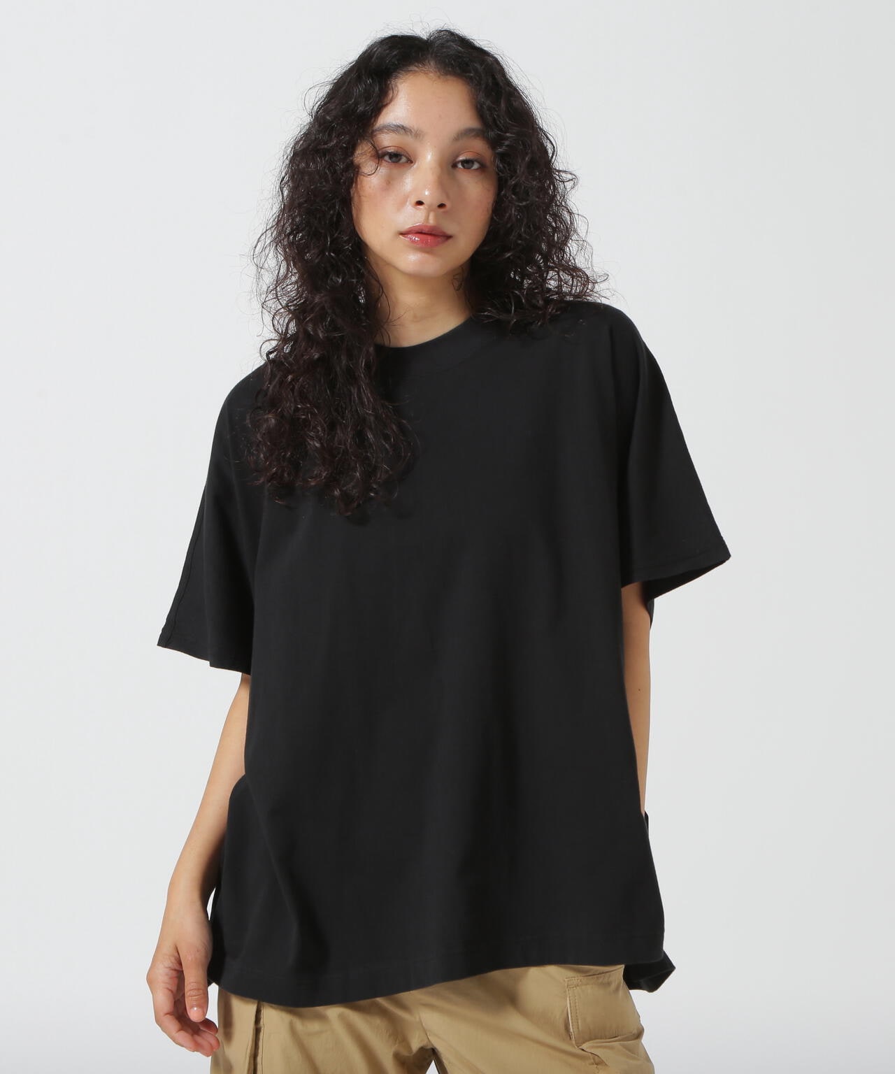 upper hights(アッパーハイツ)LOOSE DOLMAN TEE/ 242TW03