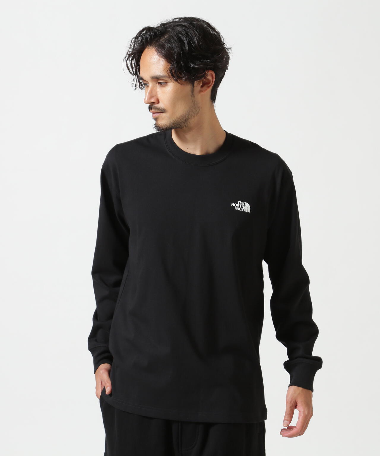 THE NORTH FACE / L/S Back Square Logo Tee