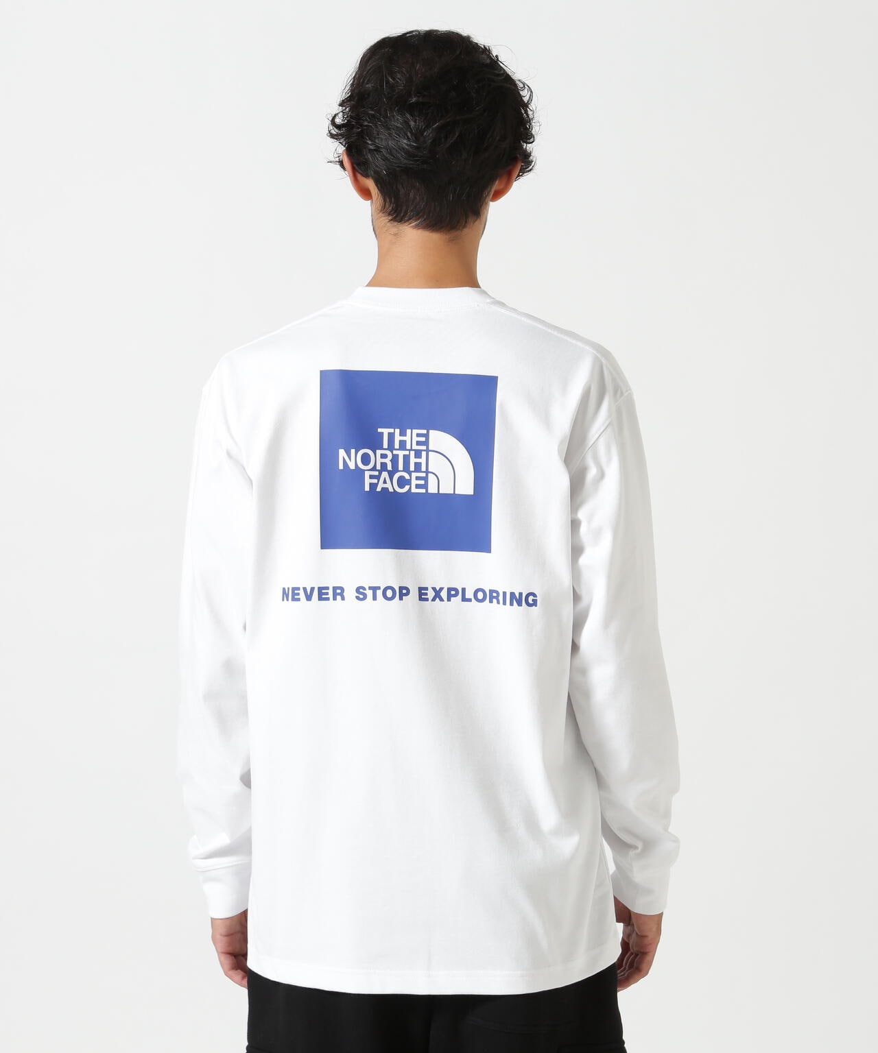 THE NORTH FACE / L/S Back Square Logo Tee