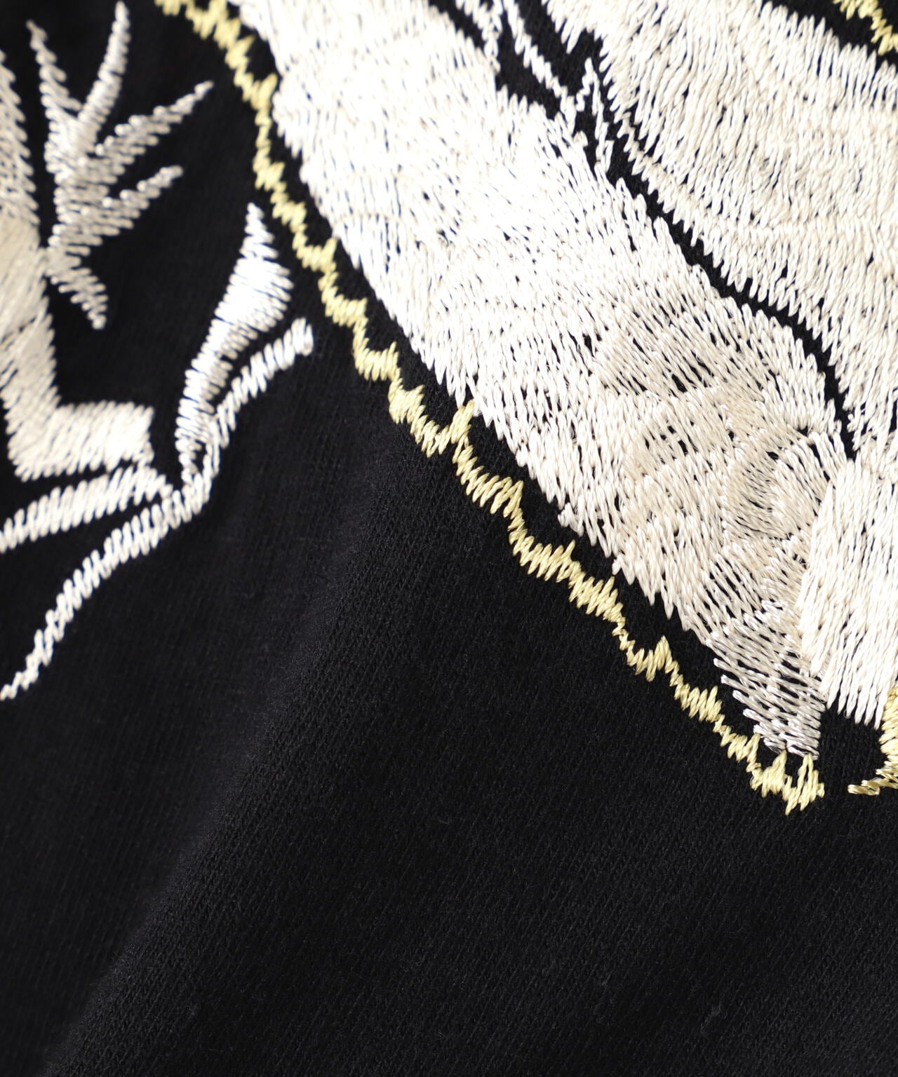 REMI RELIEF(レミレリーフ) 別注LW加工20/-天竺BIGサイズロンT(刺繍:tiger&dragon)