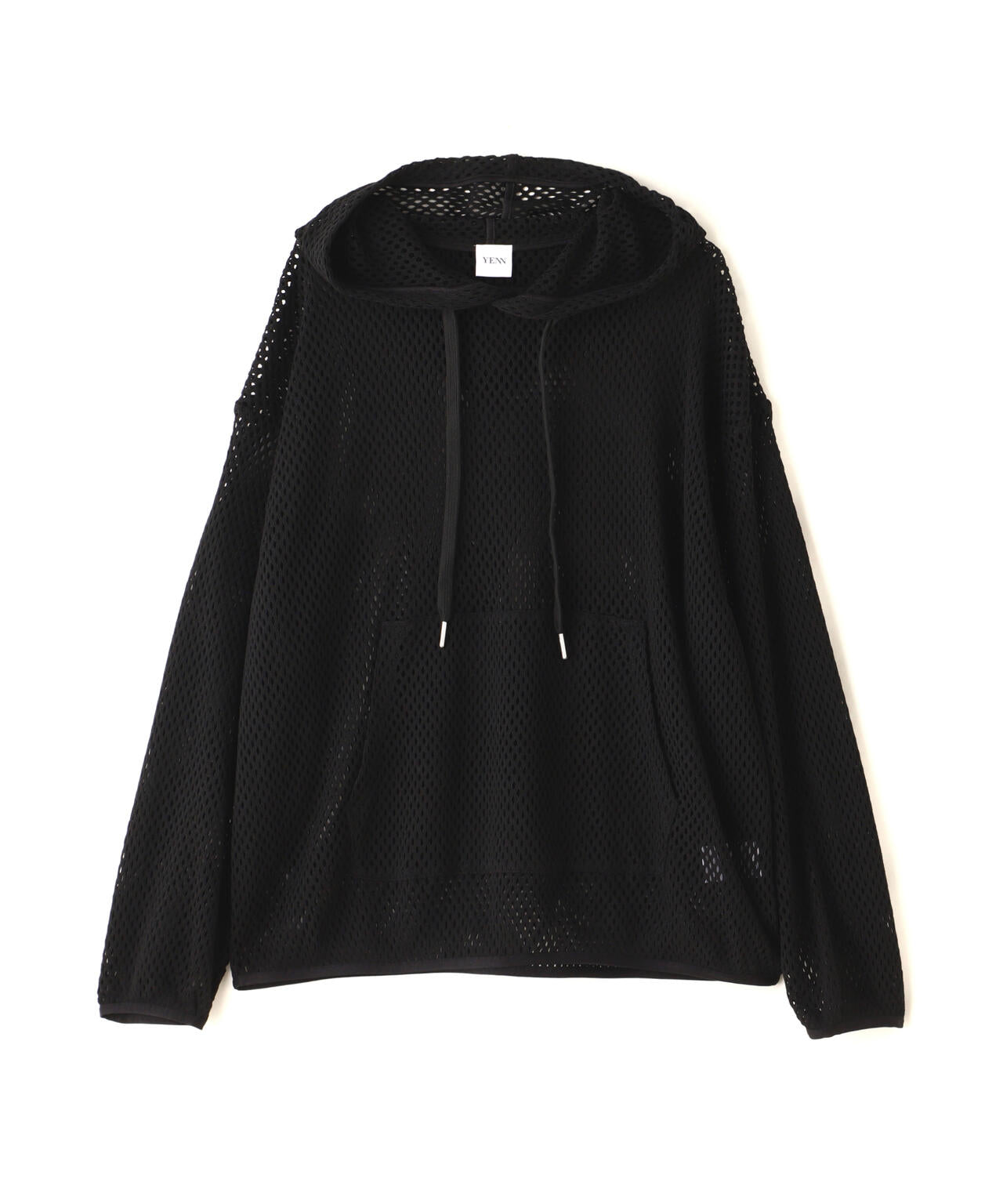 YENN (イエン)MESH LACE HOODIEプルオーバー