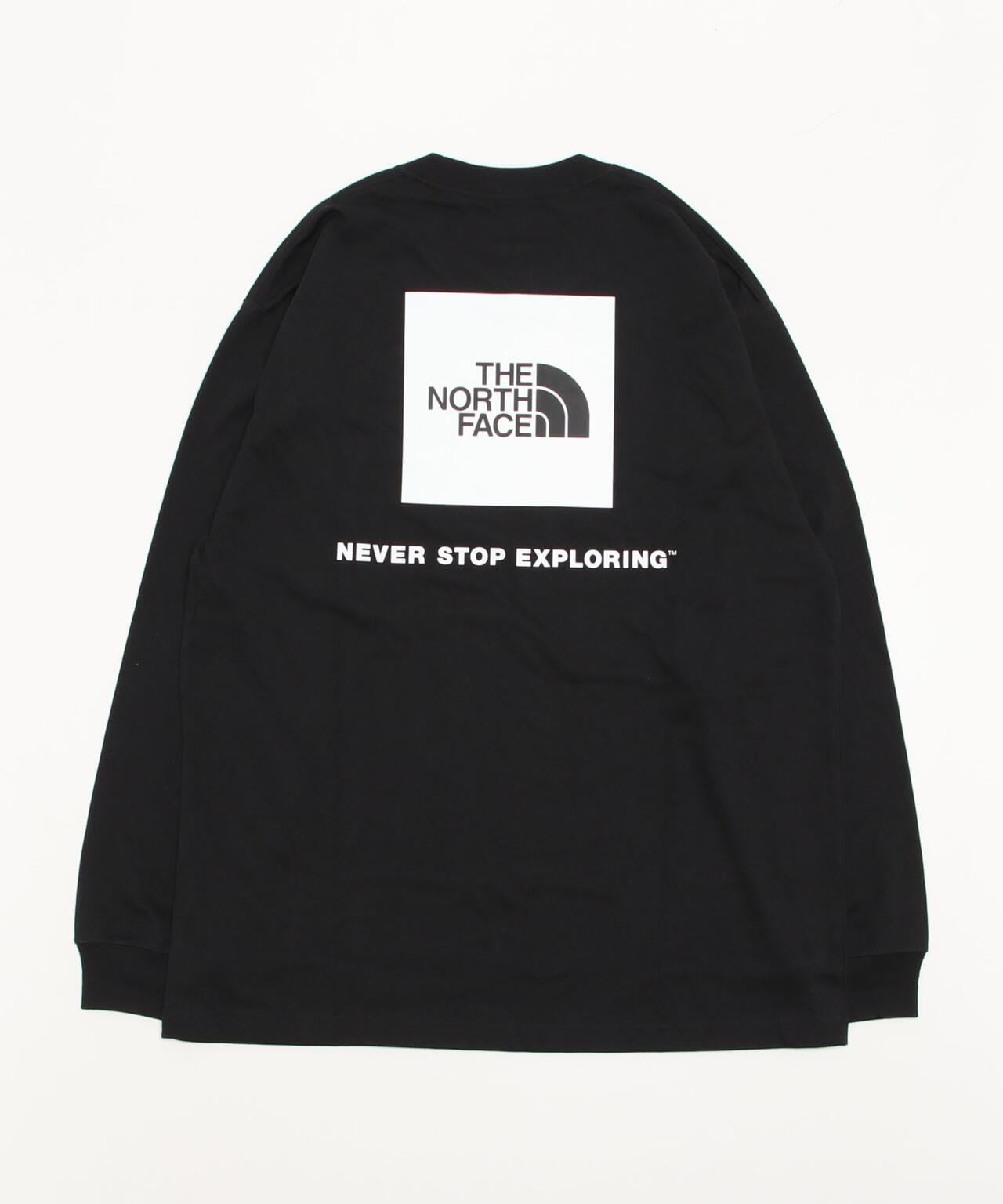 THE NORTH FACE/ザ・ノース・フェイス L/S Back Square Logo Tee