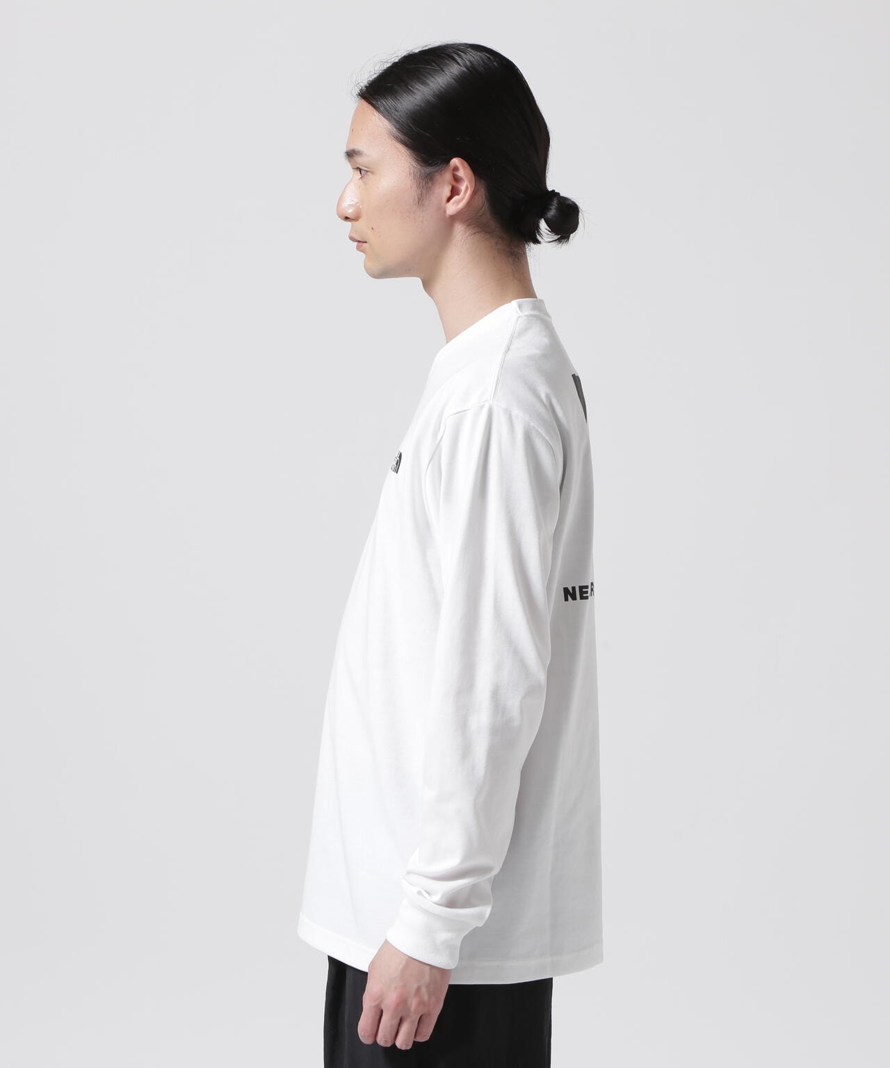 THE NORTH FACE/ザ・ノース・フェイス L/S Back Square Logo Tee