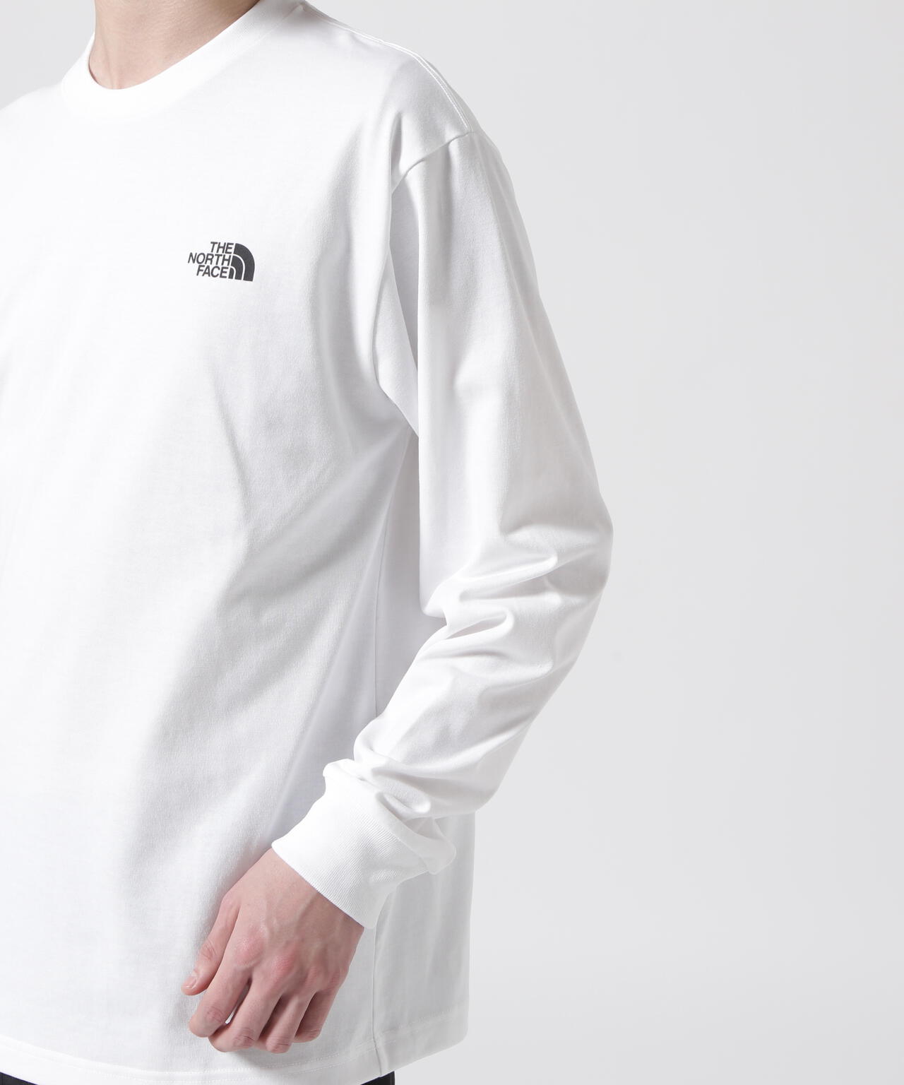 THE NORTH FACE/ザ・ノース・フェイス L/S Back Square Logo Tee