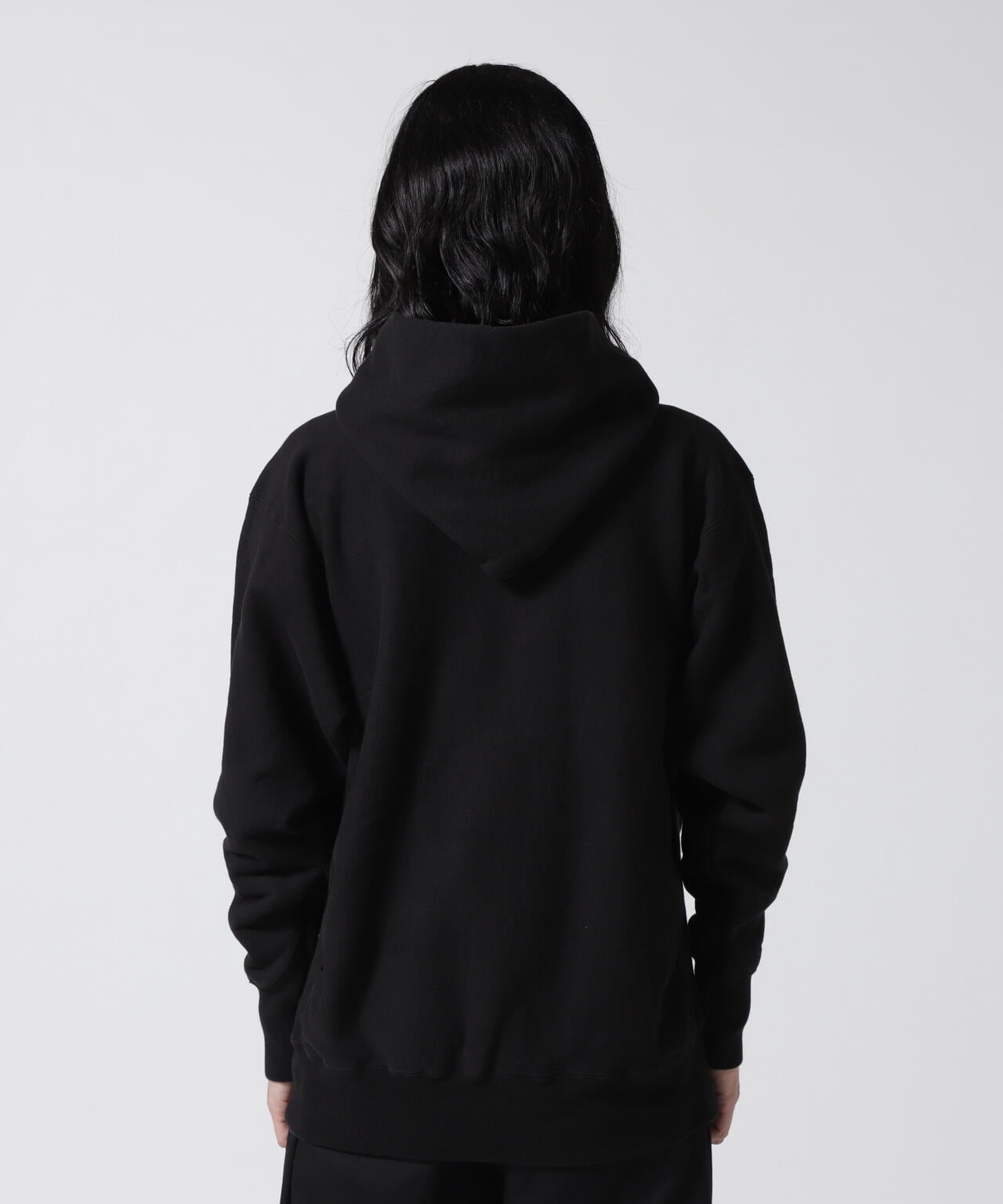 ATON (エイトン) GARMENT DYED URAKE HOODIE