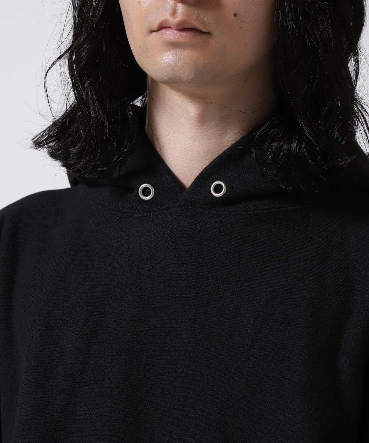ATON (エイトン) GARMENT DYED URAKE HOODIE