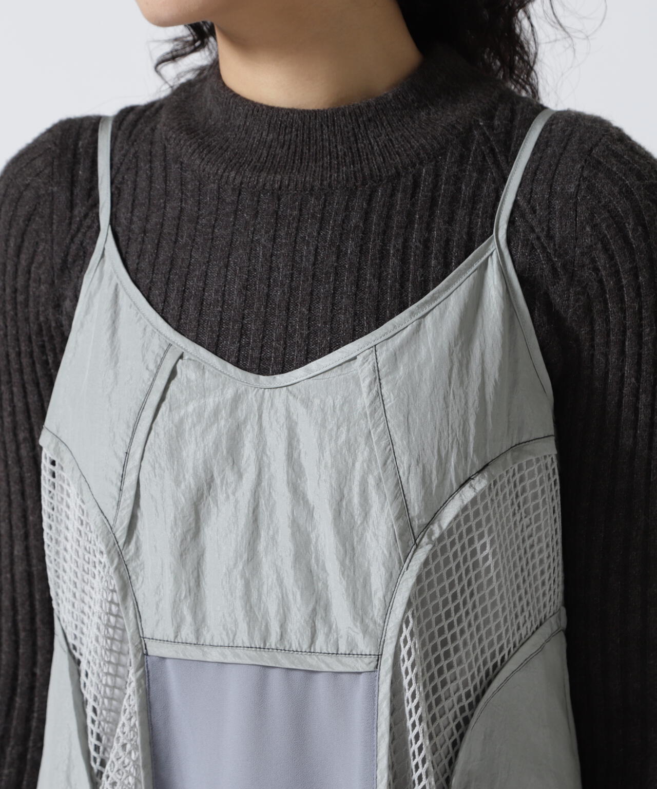 AULA AILA(アウラ アイラ)別注MESH COMBINATION ONE-PIECE