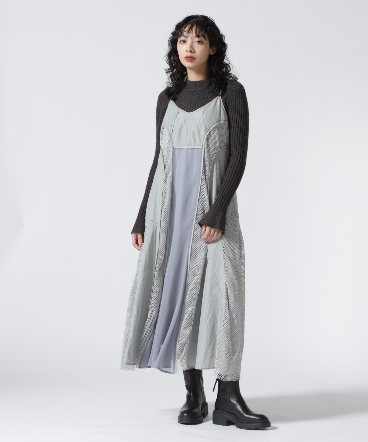 AULA AILA(アウラ アイラ)別注MESH COMBINATION ONE-PIECE