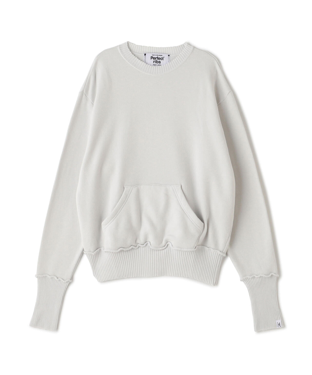 PERFECT RIBS(パーフェクトリブズ)Relax Pocket Crew Neck Sweat