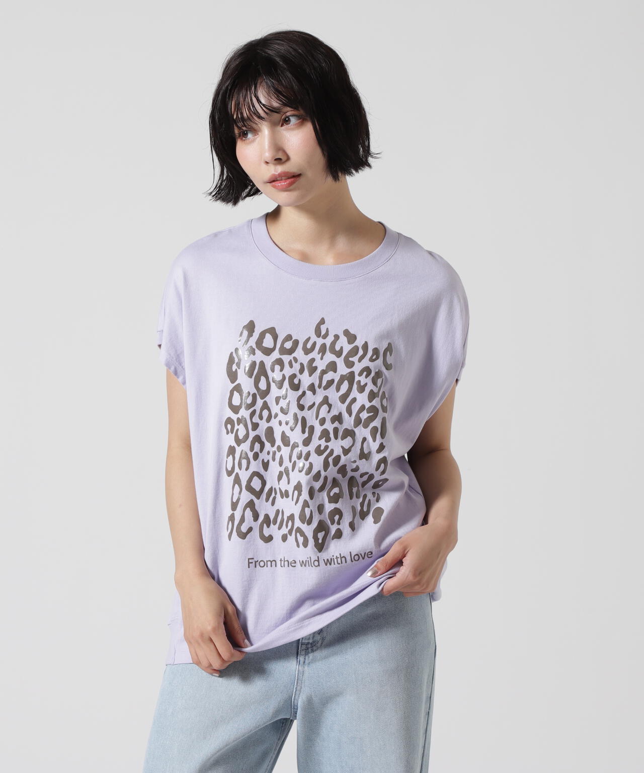 Munich(ミューニック)B'2nd別注レオパードプリントTシャツ