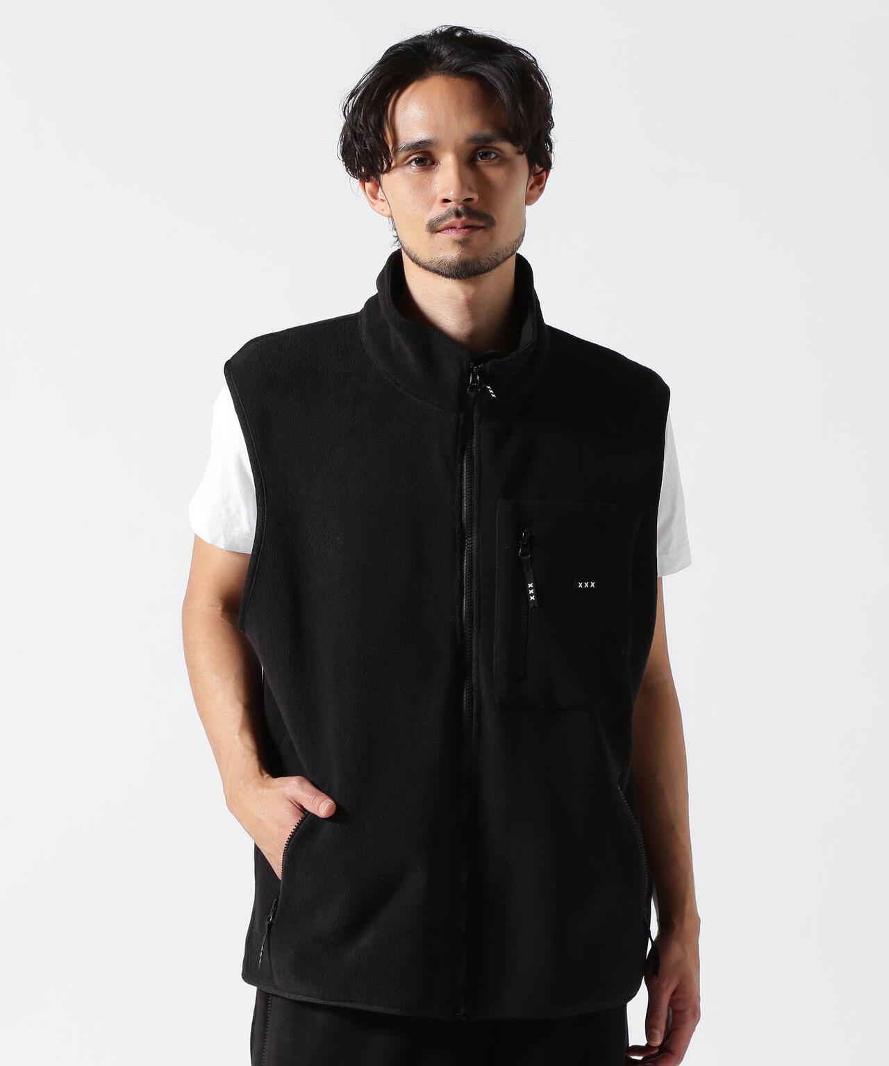 GOD SELECTION XXX / FLEECE VEST GX-A25-JK-03