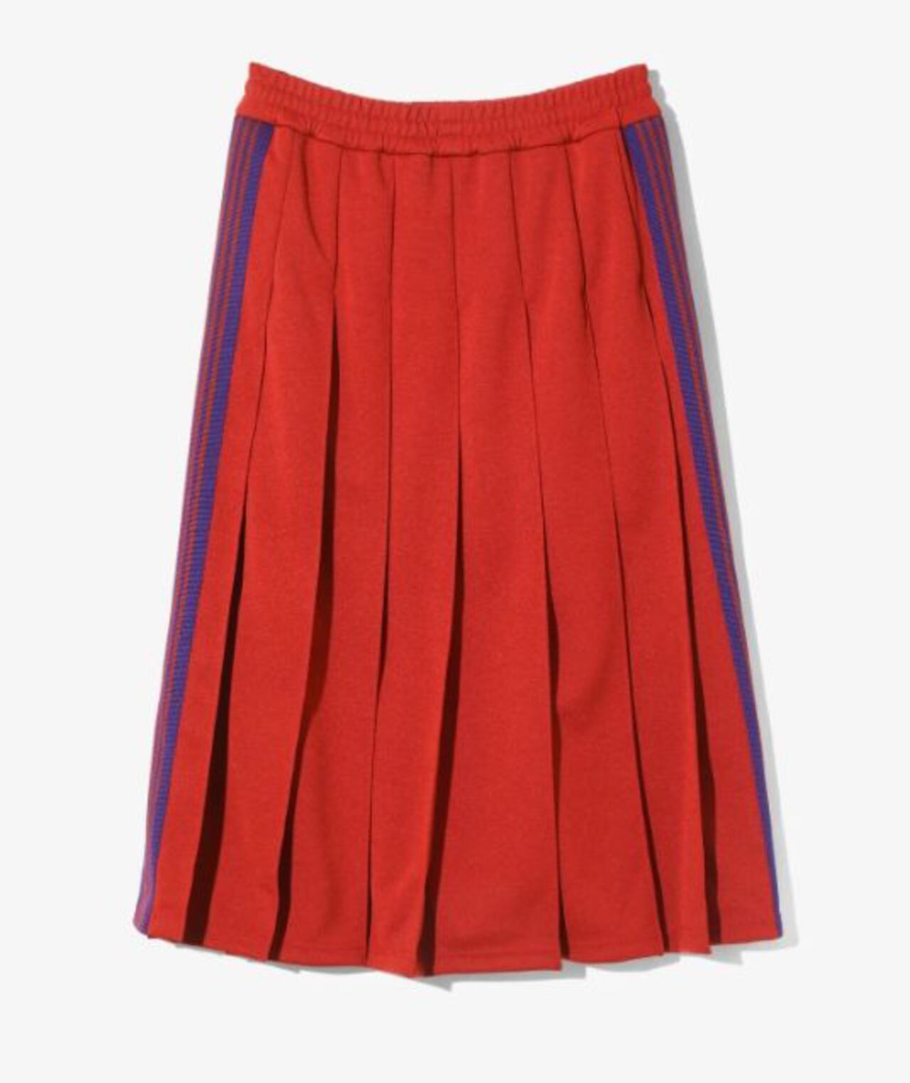 NEEDLES / ニードルズ / Pleated Track Skirt - Poly Smooth RW322