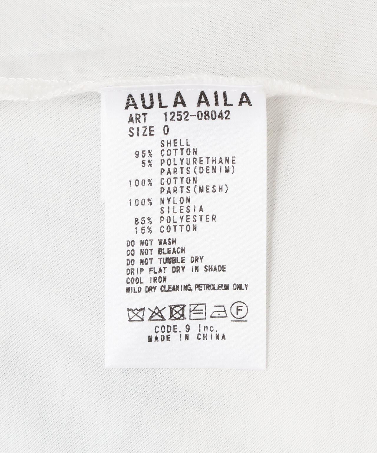 AULA AILA(アウラ アイラ)別注デニムレイヤードTシャツ