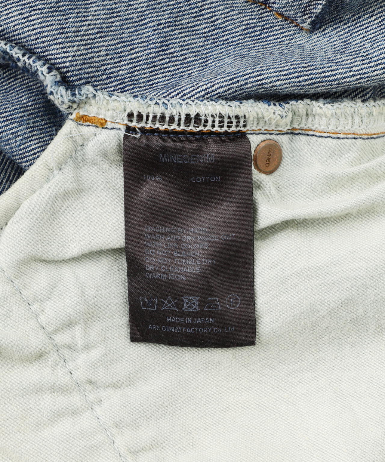 MINEDENIM(マインデニム)N.E.wide 5pocket USD