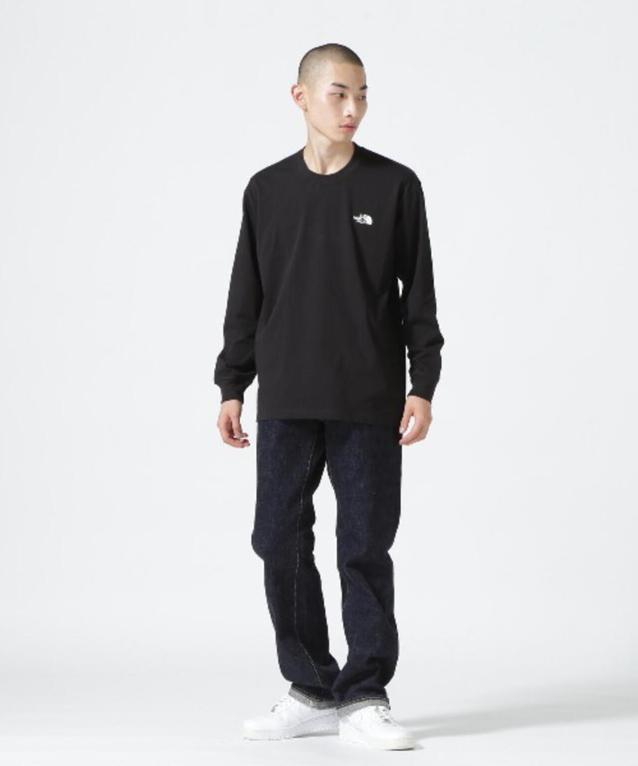 THE NORTH FACE/ザ・ノース・フェイス L/S Back Square Logo Tee