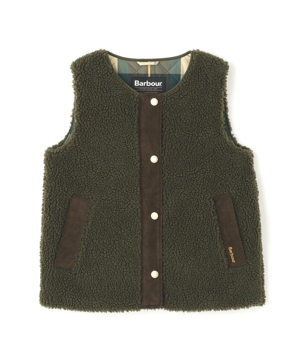 BARBOUR (バブアー) Dulsie ボア ライナー ベスト/252LLI0016