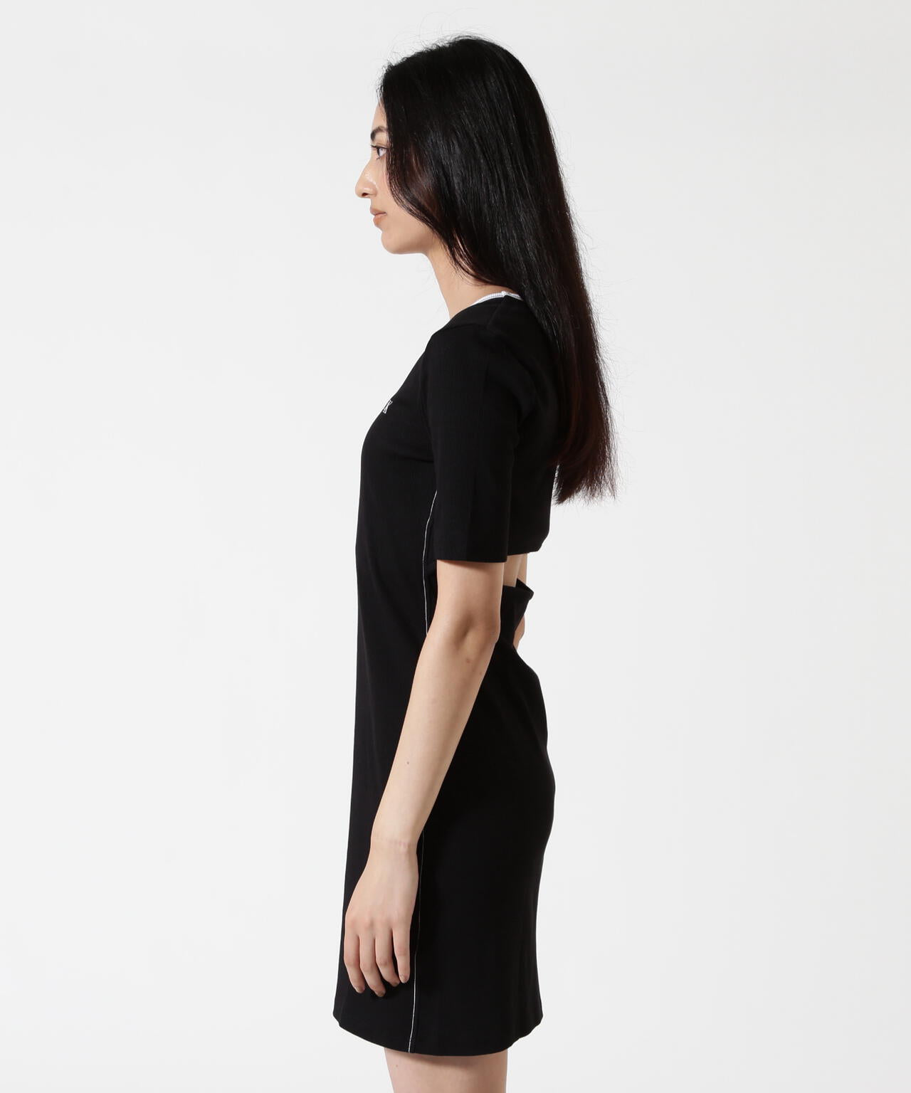 Calvin Klein (カルバンクライン)BABY RIB CUTOUT MNI DRESS/ LV047F224G