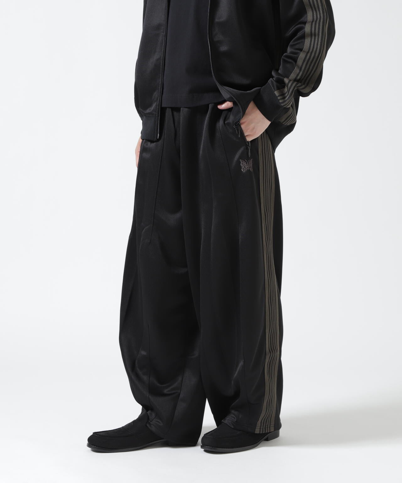 NEEDLES(ニードルズ) 【B'2nd EXCLUSIVE】H.D.TRACK PANT - POLY SMOOTH
