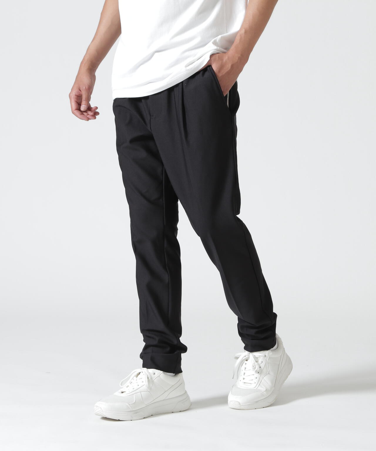 PIUORO(ピウオロ) HI TENSION KNIT JOGGER PANTS