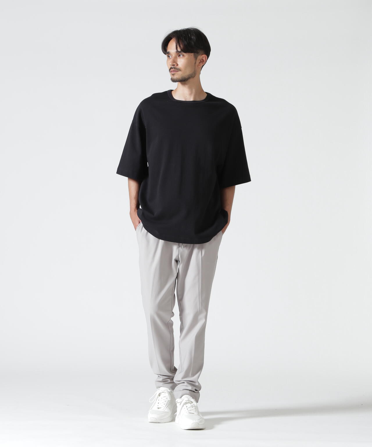 PIUORO(ピウオロ) HI TENSION KNIT JOGGER PANTS