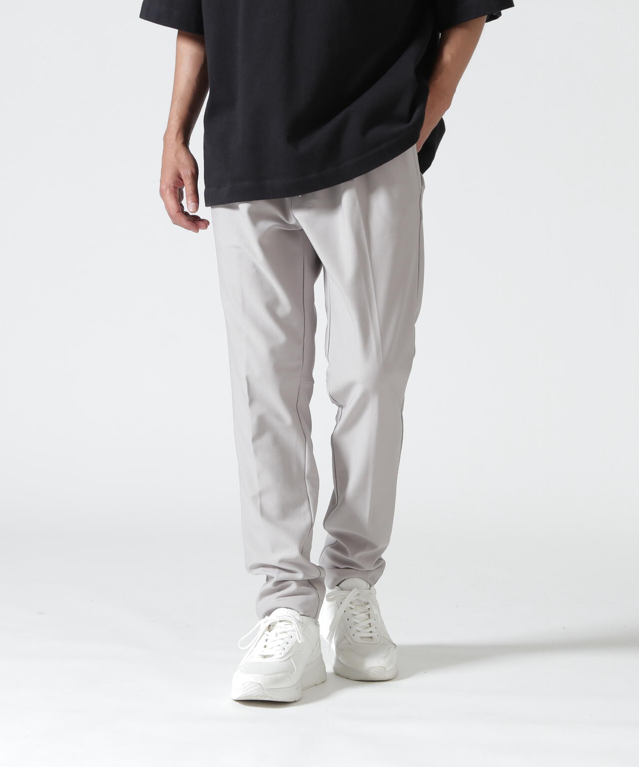 PIUORO(ピウオロ) HI TENSION KNIT JOGGER PANTS