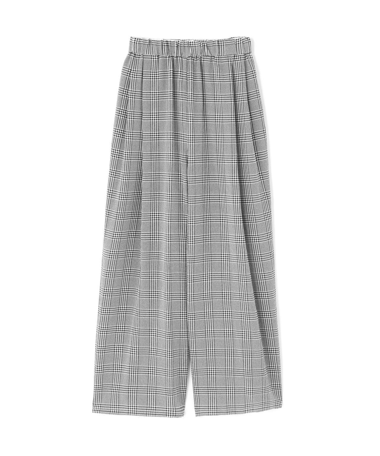 YENN(イエン)PLAID TUCK EASY PT