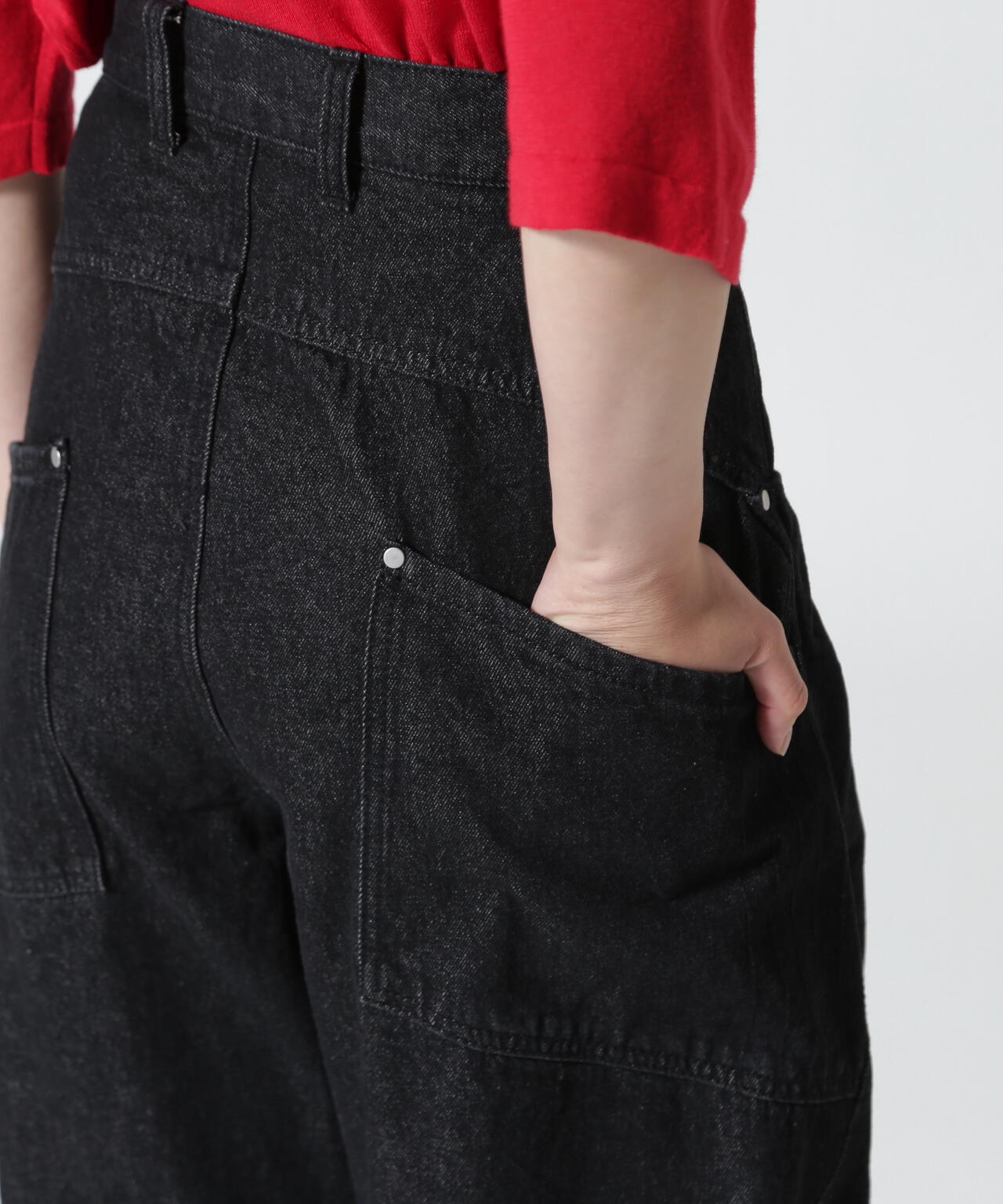 Knuth Marf(クヌースマーフ)tuck design denim pants