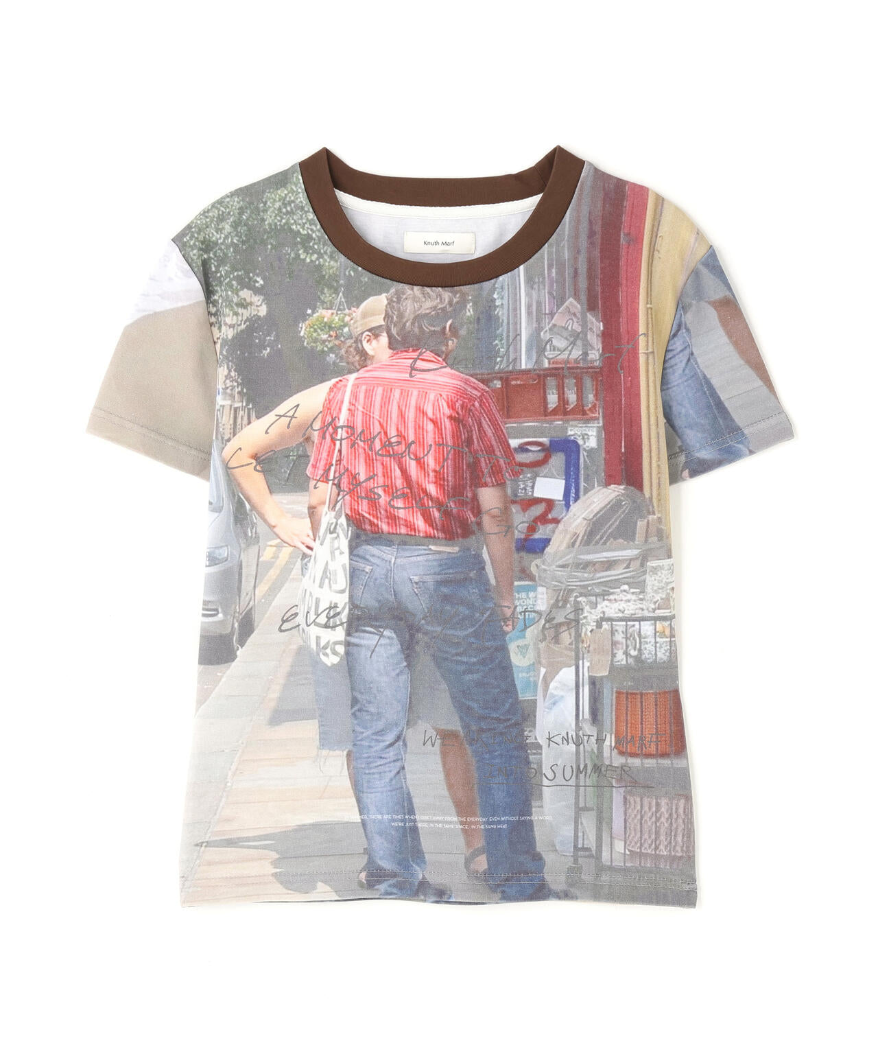 Knuth Marf(クヌースマーフ)oji compact tee/oji