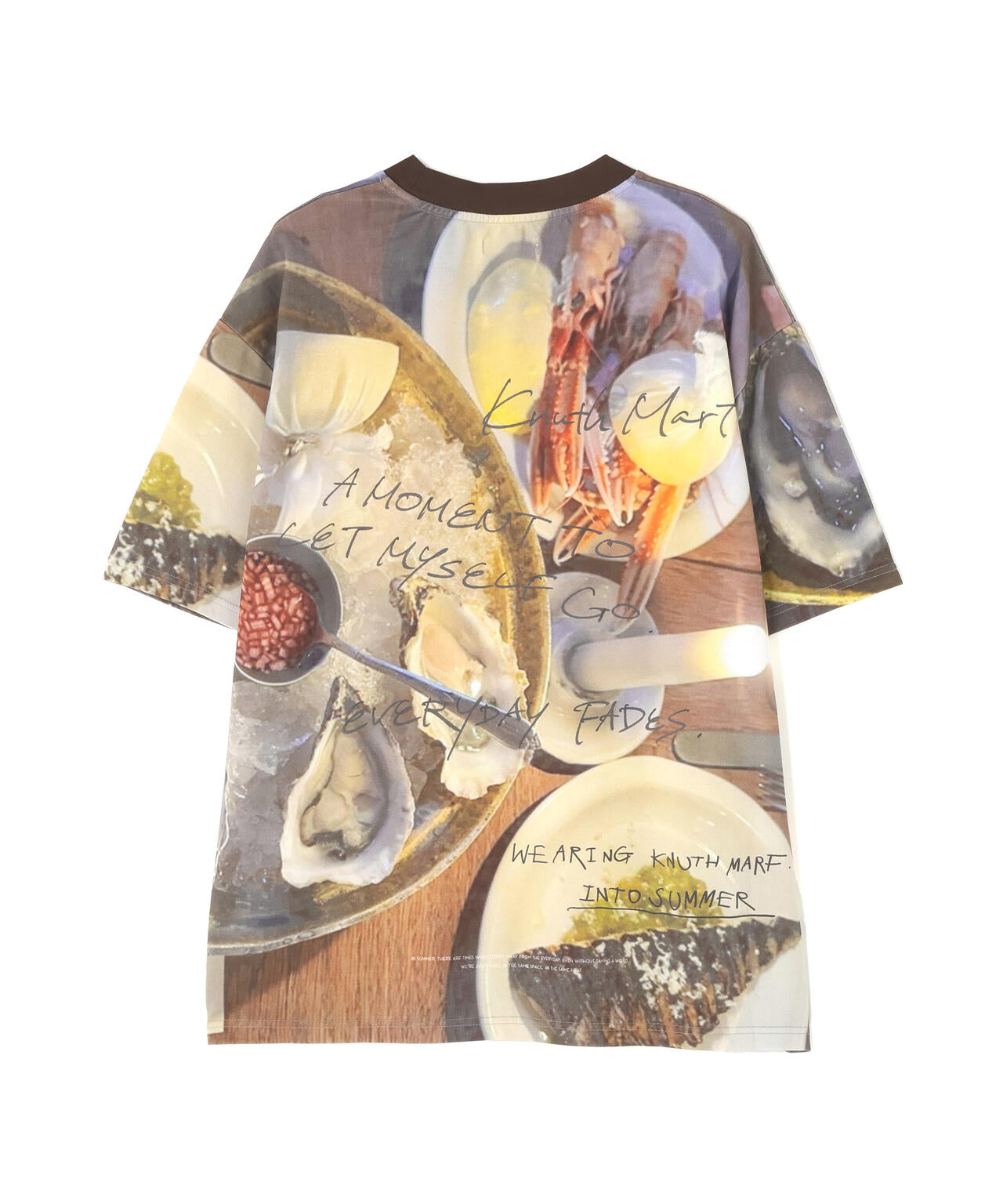 Knuth Marf(クヌースマーフ)oyster graphic tee(unisex)