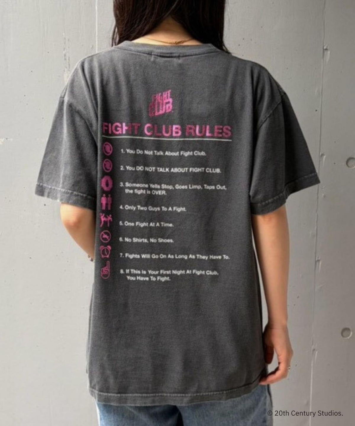 GOOD ROCK SPEED (グッドロックスピード) 別注FIGHT CLUB T-shirt