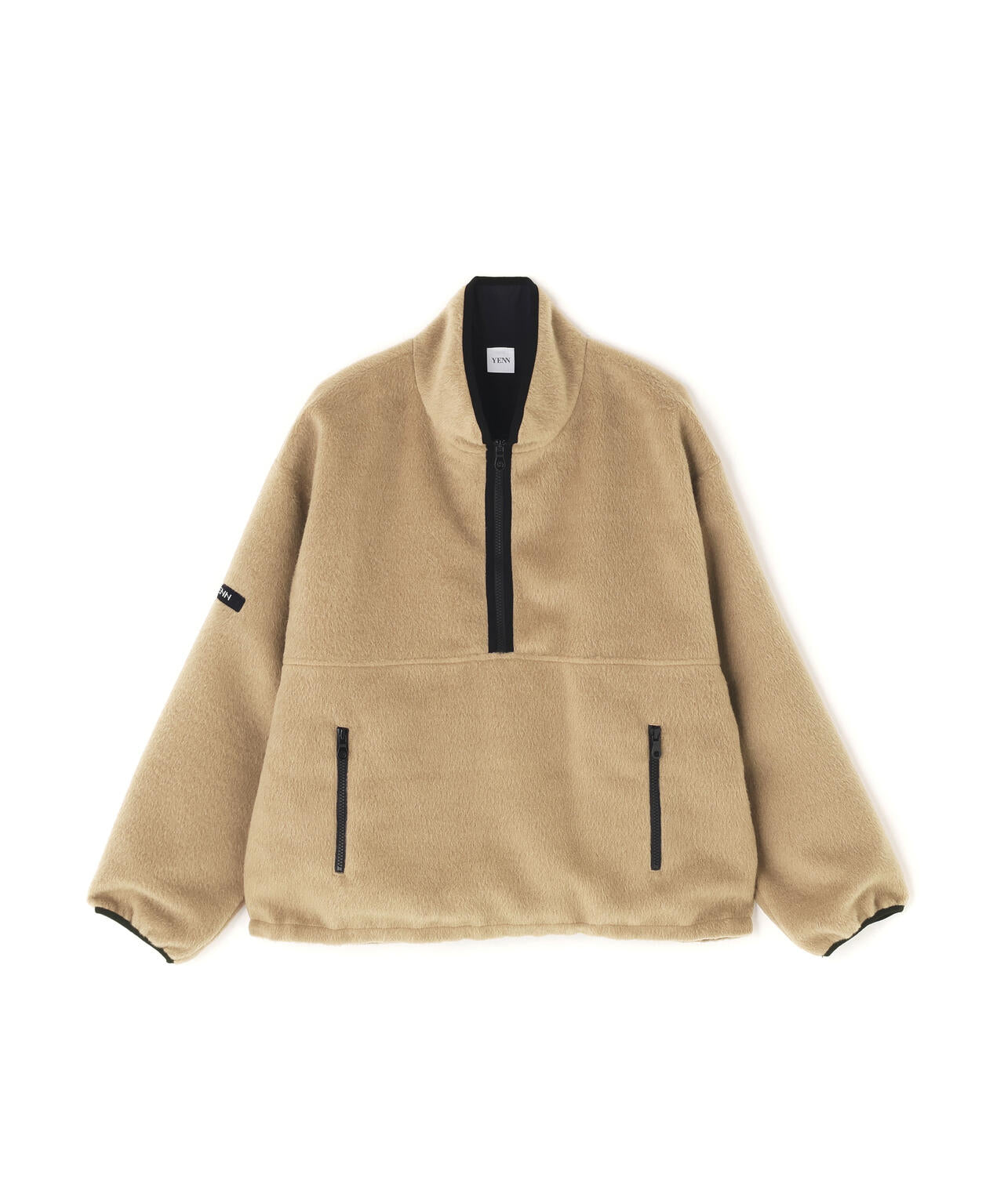 YENN(イエン)SHAGGY HALF ZIP JK